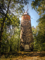 Kikut Lighthouse, Wolin island, Poland