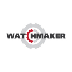 Vector logo for watchmaker and watch repair