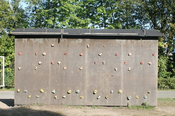 Fototapeta premium Kletterwand