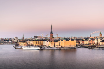 Fototapeta na wymiar Stockholm city in Sweden.