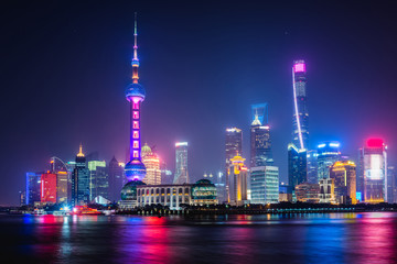 Fototapeta na wymiar Shanghai Nights