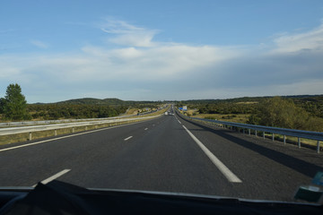 Autoroute A75, la Méridienne, dans l'Hérault