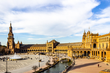 Fototapeta premium Praça de Espanha - Sevilha - Espanha