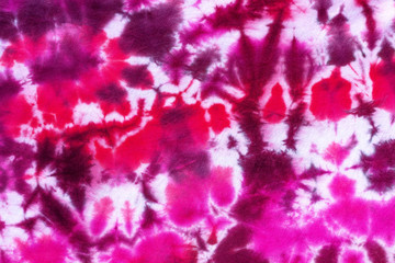 tie dye pattern fabric texture abstract bacground.