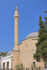 Fototapeta premium 16th-century Lead Mosque in Berata, southern Albania, built between 1553-1554.
