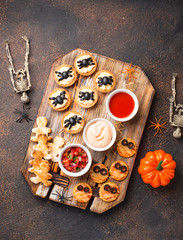 Scary appetizers for Halloween party