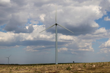 Fototapeta premium Windmills electricity