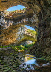 Devetashka cave in Bulgaria