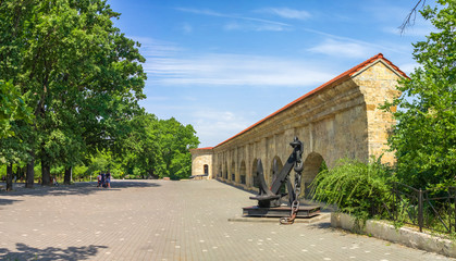 Quarantine arch in Odessa, Ukraine