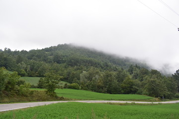 Obraz premium Ramiseto - Pueblo italiano de la montaña