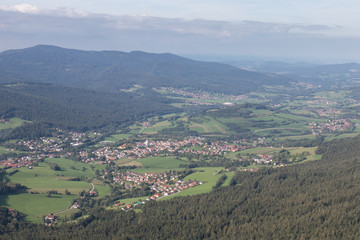 hiking in the bavarian mountains