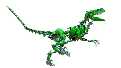 velociraptor robot running
