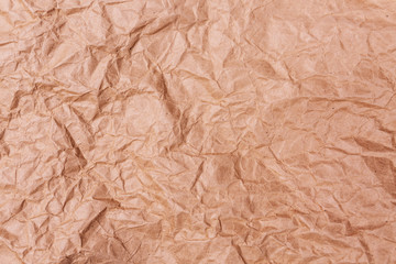 High detailed abstract crumpled packaging paper texture background for your design.