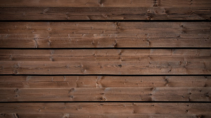 alte braune rustikale verwitterte Holztextur - Holzhintergrund längs/horizontal
