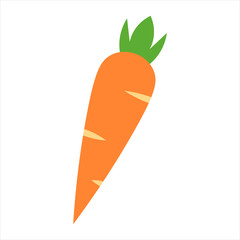 Foods icons vector design. Carrot icon vector illustration