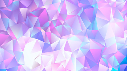 Pastel Bright Purple Low Poly Backdrop Design