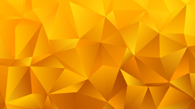 Golden Yellow Triangle Bg for Your Business