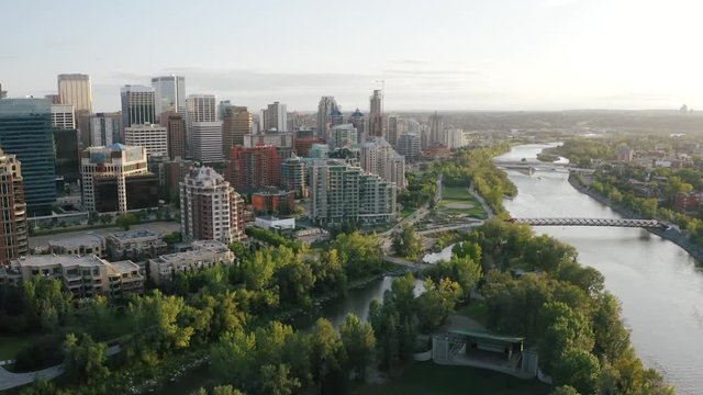 Calgary City Aerial 8