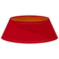 Isolated pet food on a white background - Vector