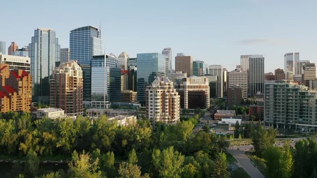 Calgary City Aerial 10