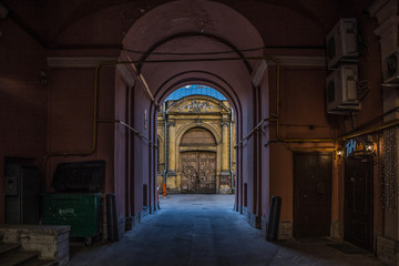 Fototapeta premium Street in Saint Petersburg, Russia