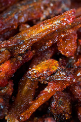 dried salted dilis marinated with a hint of spiciness and sugar 