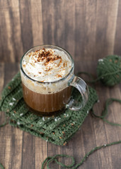 Hot Chocolate with yarn
