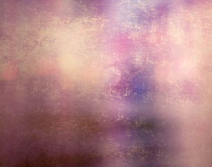 Retro grungy texture background in trendy living coral color