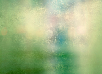 Retro grungy texture background in green  and blue tones