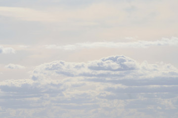 Beautiful clouds landscape in the sky