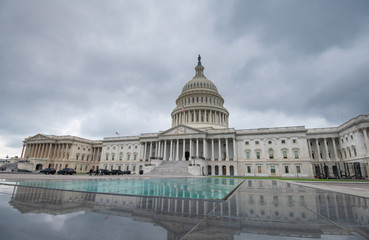 The United States Capitol building in Washington DC, United States of America