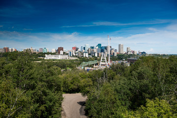 Fototapeta na wymiar Edmonton city, Alberta, Canada