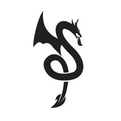 Fototapeta premium Dragon Logo vector design template