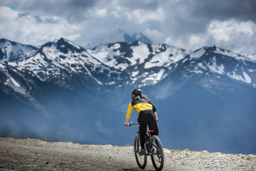 Fototapeta premium Beautiful landscape in Whistler BC, British Columbia, Canada.
