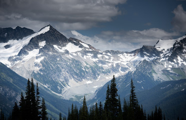 Beautiful landscape in Whistler BC, British Columbia, Canada.