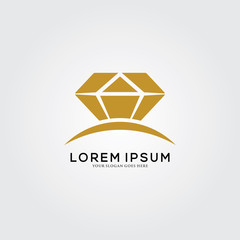 Diamond Logo Design Template vector illustration