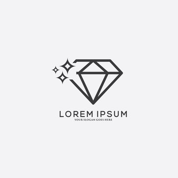 Diamond Logo Design Template vector illustration