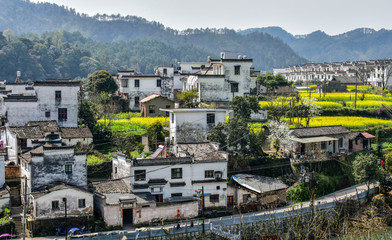 Obraz premium Chinese,traditional,huizhou,architecture,landscape