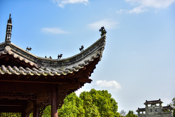 Chinese,traditional,huizhou,architecture,landscape