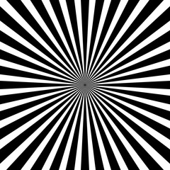 Abstract black rays background