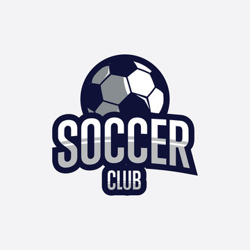 Soccer and football logo design