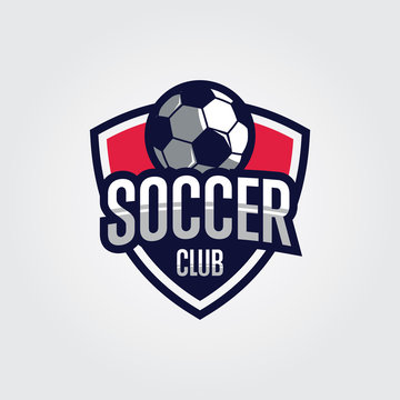 Soccer and football logo design