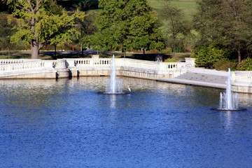 fountains at Forest Park in St. Louis