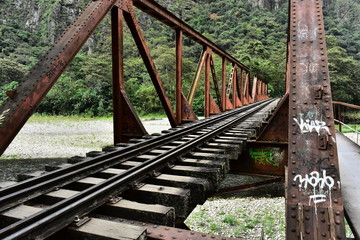 old railway bridge Peru 00