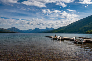 Early Morning at Lake McDonald, Glacier