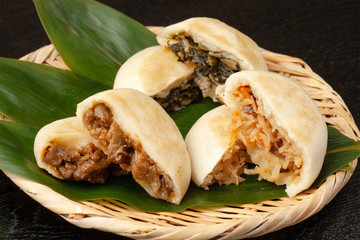 おやきの盛り合わせ