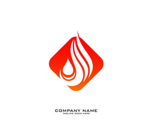 Fire flame Logo Template