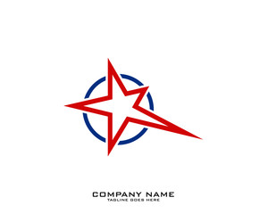 Star Logo Template vector icon illustration design