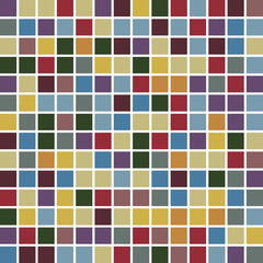 colorful abstract square mosaic texture background