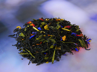 tea isolated on white background